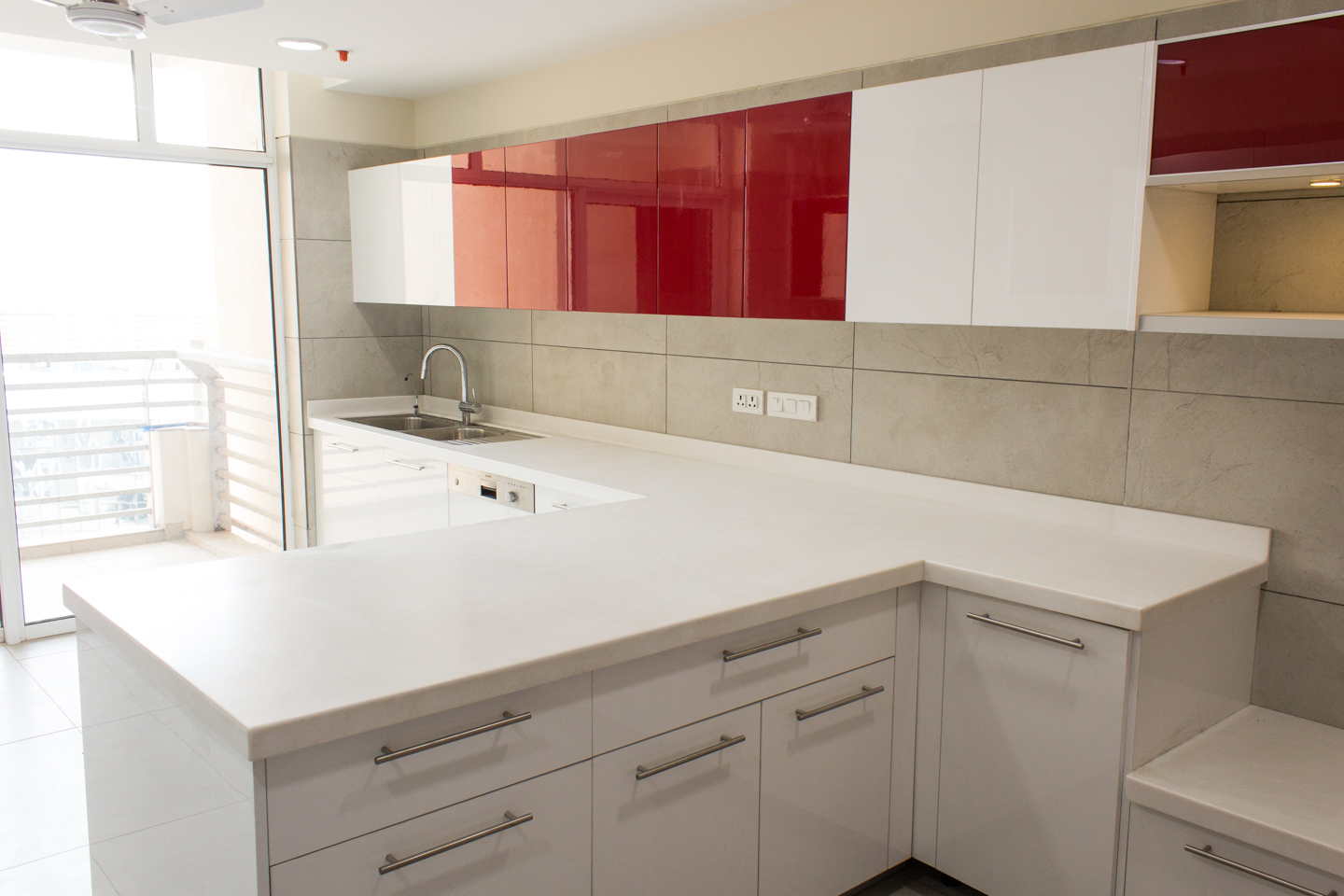 The kitchen.