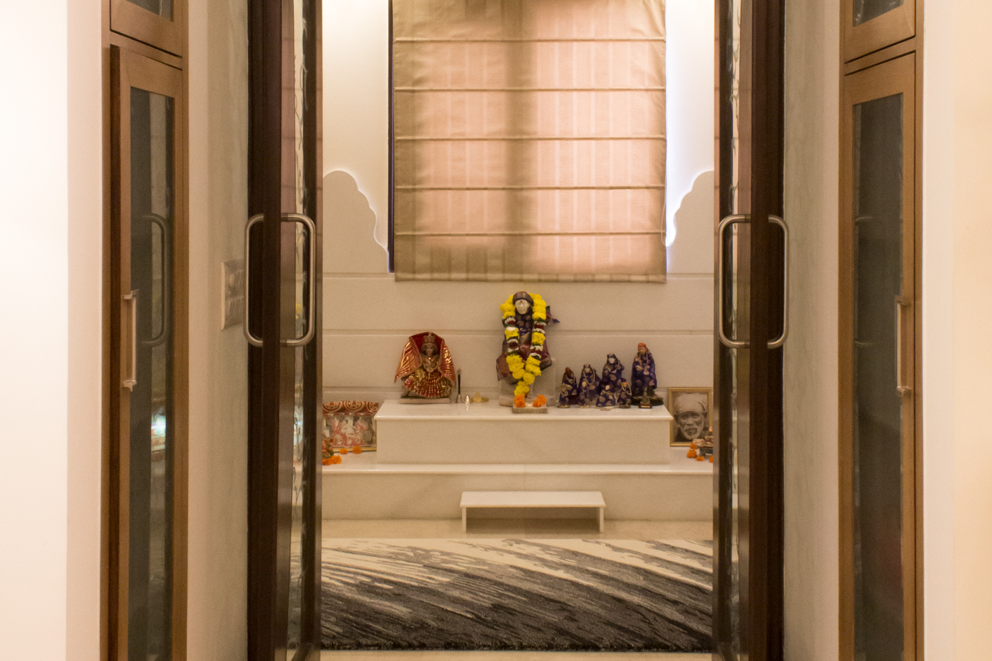 Pooja room.