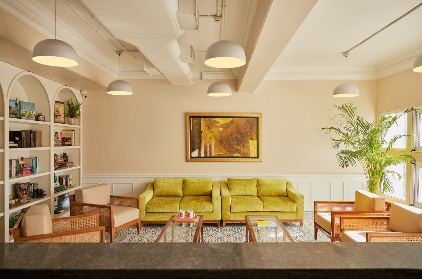 Lounge seating.