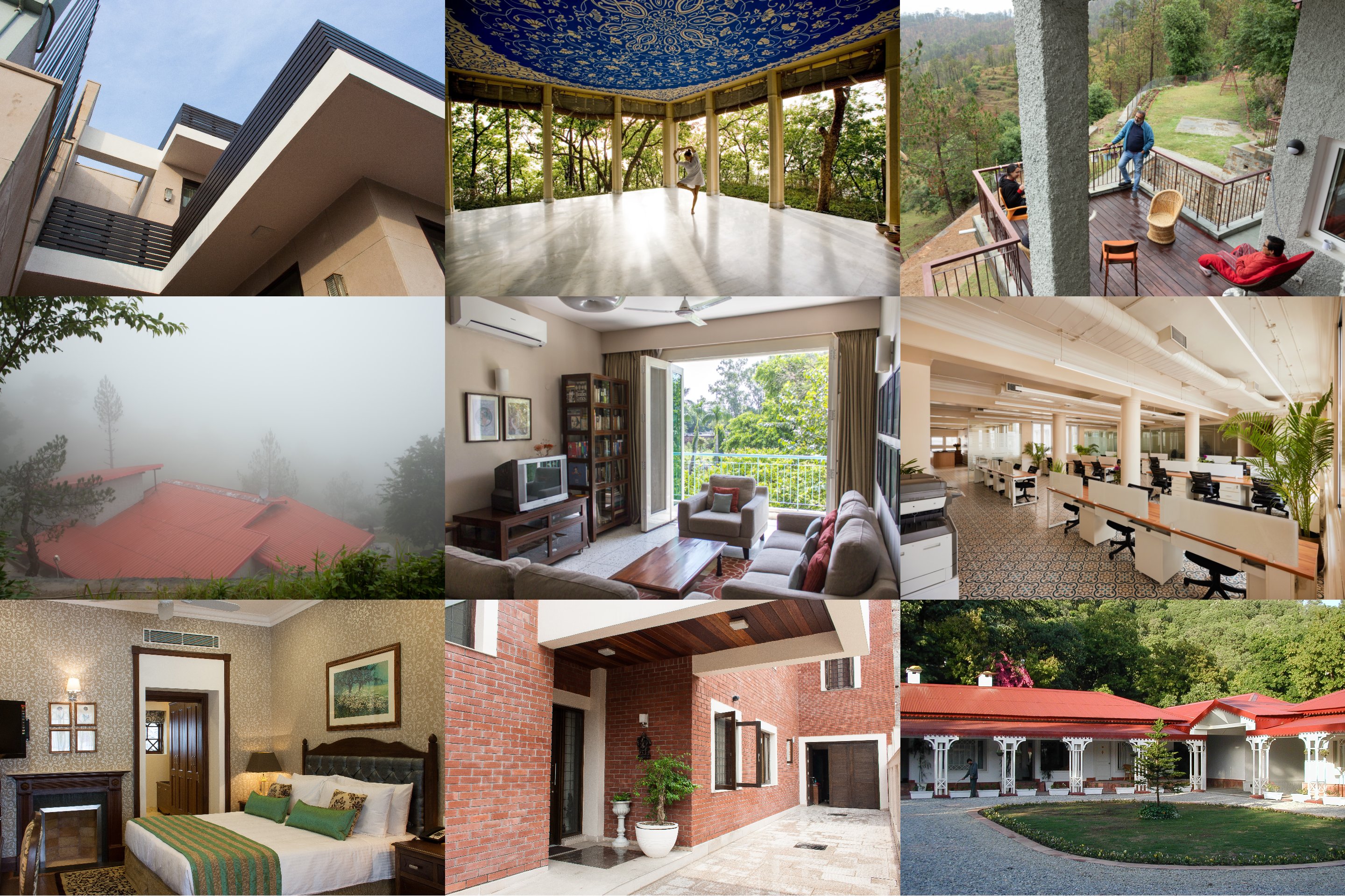 Collage of project photos